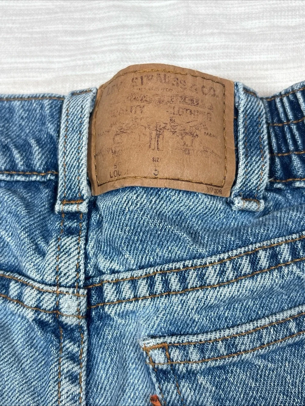 Vintage Kids Levi’s Orange Tab